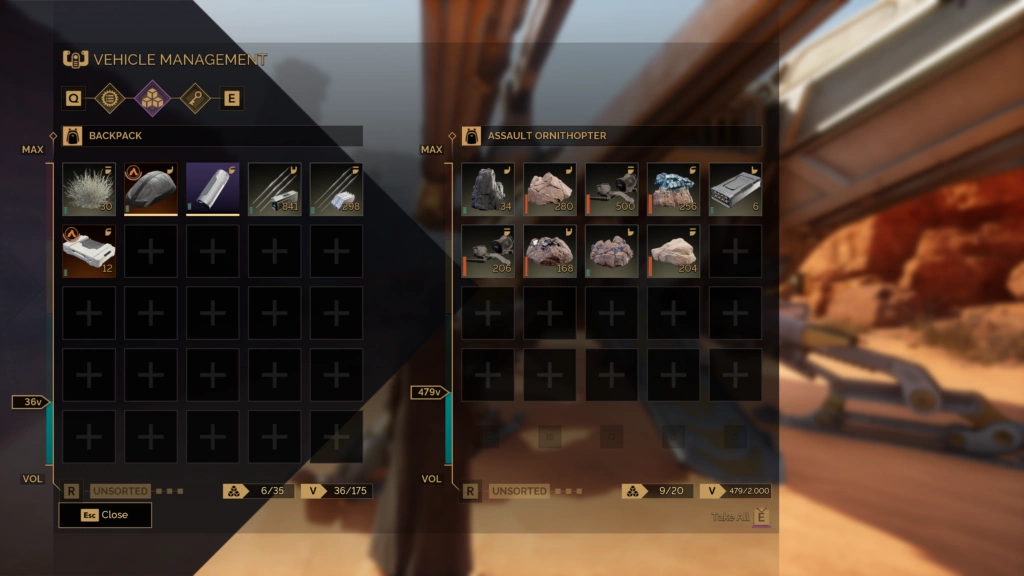 Assault Ornithipter Storage Upgrade