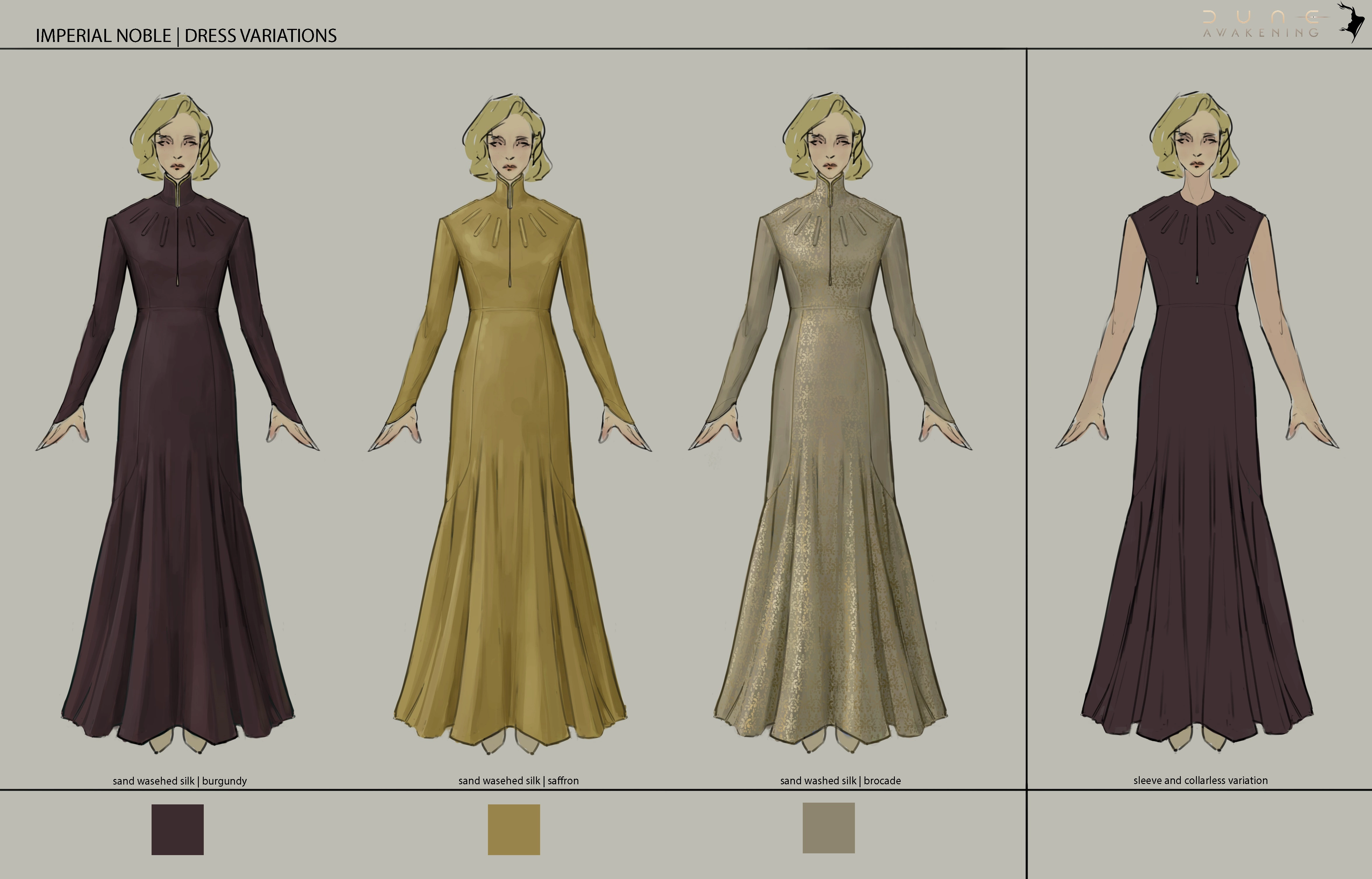 Imperial noble dress variations karolineb